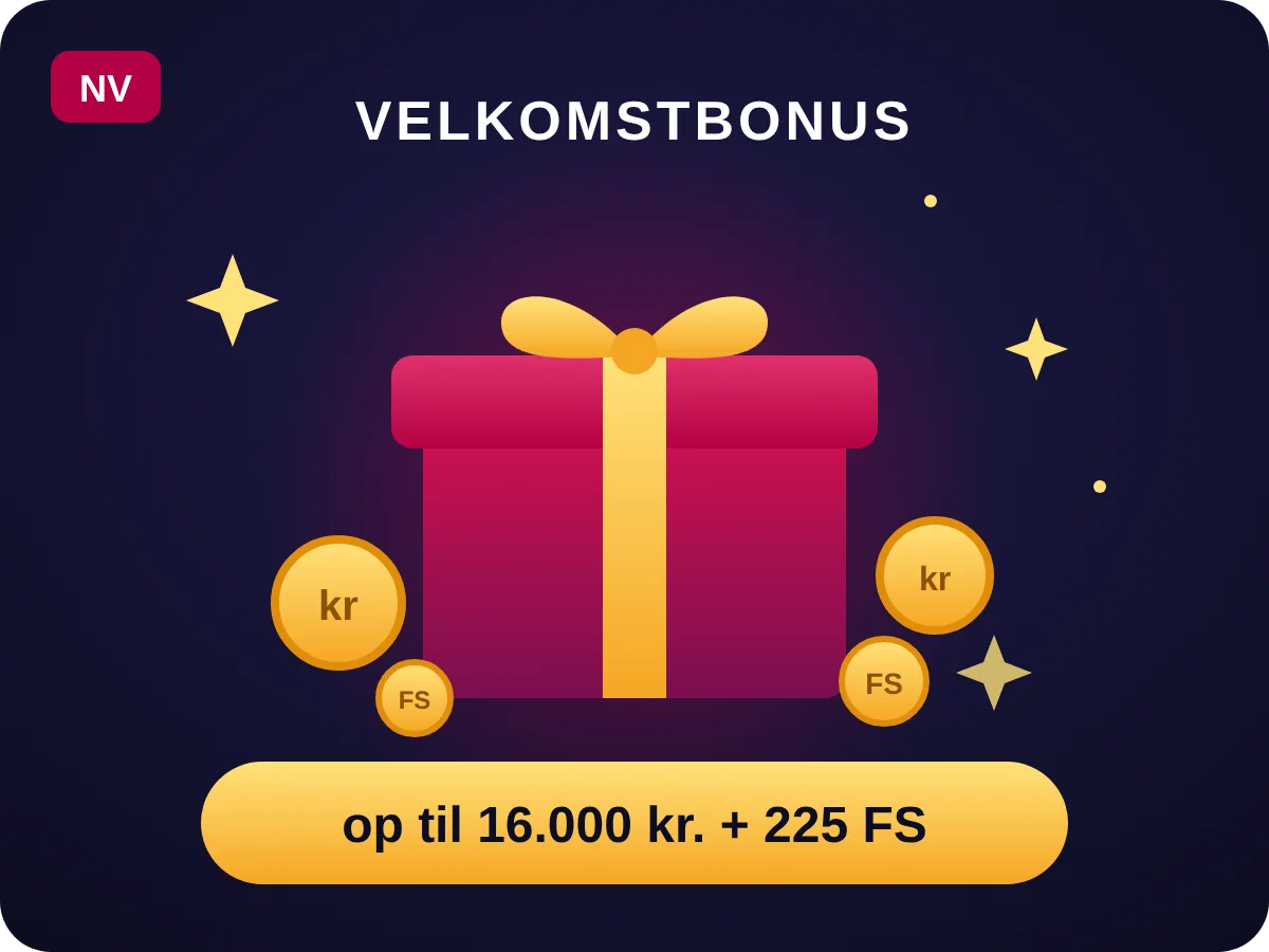 NV Casino velkomstbonus